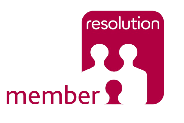 Resolution membership logo for family law and mediation solicitor, Honor Giles.